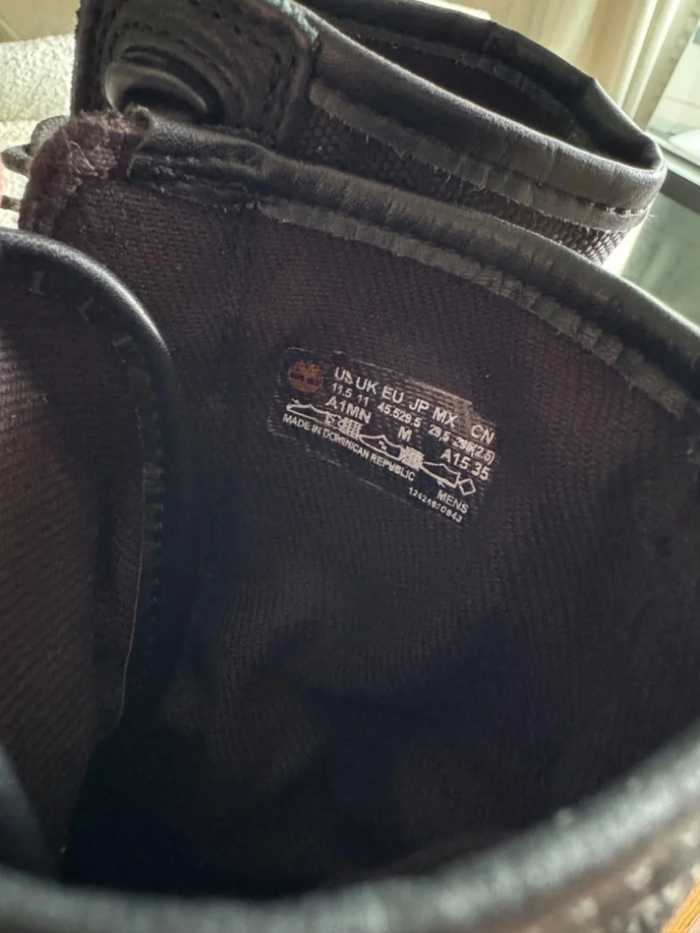 Timberland Tactical Leather Water Resistant Military Boots